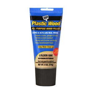 dap 582 plastic wood latex, 6 oz. gold oak, golden oak