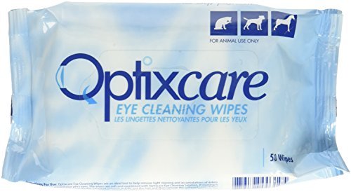 Optixcare 50 Count Eye Cleaning Wipes for Animals by OptixCare