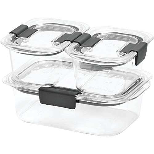 Rubbermaid Brilliance Leak-Proof Food Storage Containers with Airtight Lids