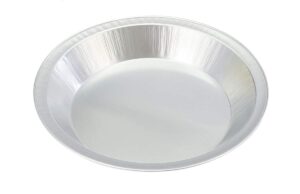 handi-foil 9" smooth-wall aluminum pie pan plate tin -heavy duty (pack of 25)