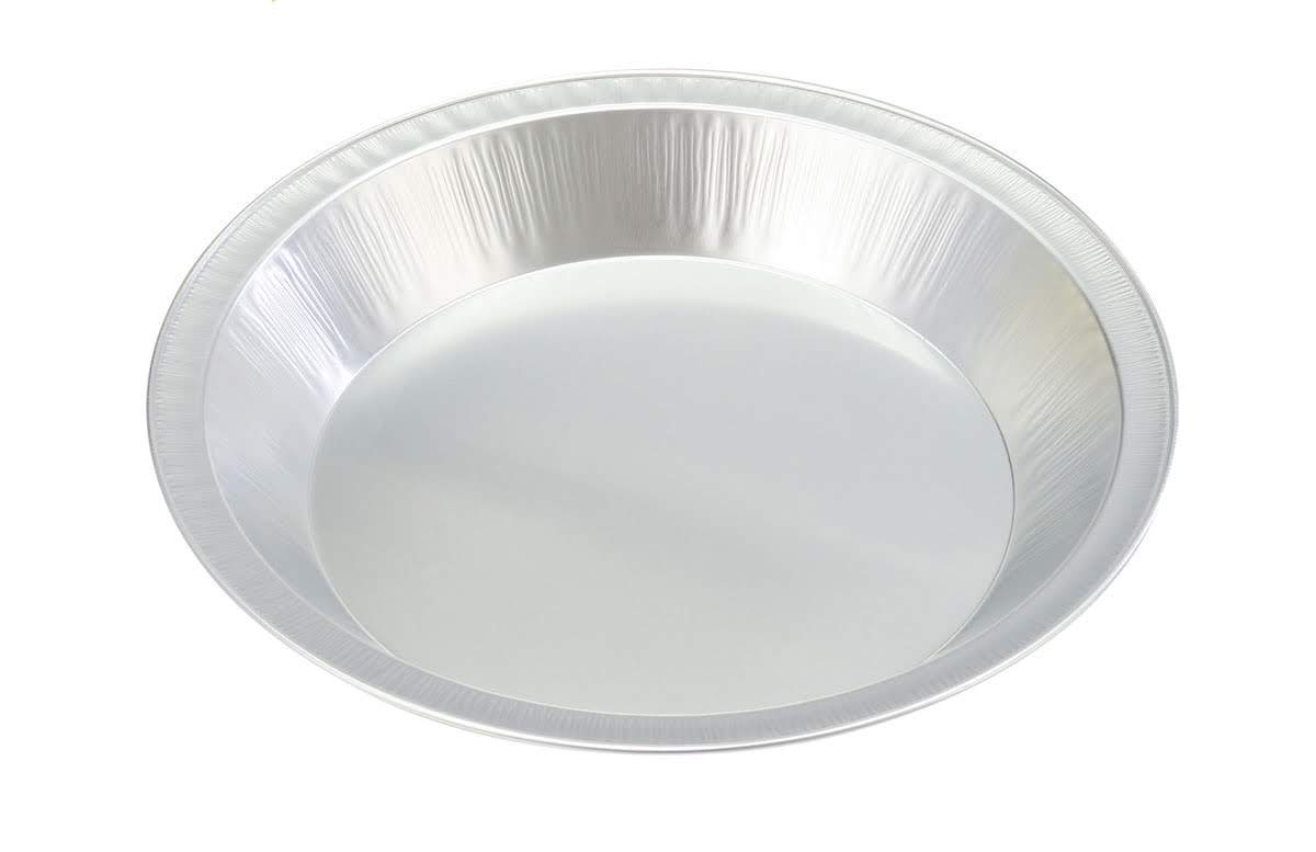 Handi-Foil 9" Smooth-Wall Aluminum Pie Pan Plate Tin -Heavy Duty (Pack of 25)