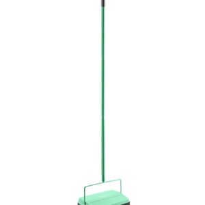 Fuller Brush 17029 Electrostatic Carpet & Floor Sweeper - 9" Cleaning Path - Lightweight - Ideal for Crumby Messes - Works On Carpets & Hard Floor Surfaces - Fresh Mint