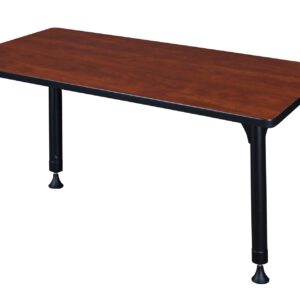 Regency Kee 42" x 30" Height Adjustable Classroom Table, Cherry