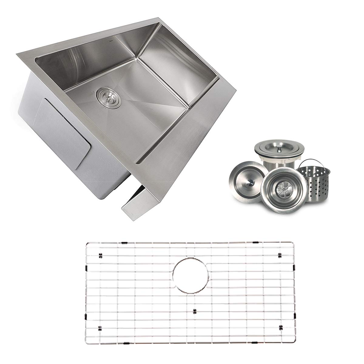 Pro Series 32.5" x 21.25" Single Bowl Farmhouse Kitchen Sink