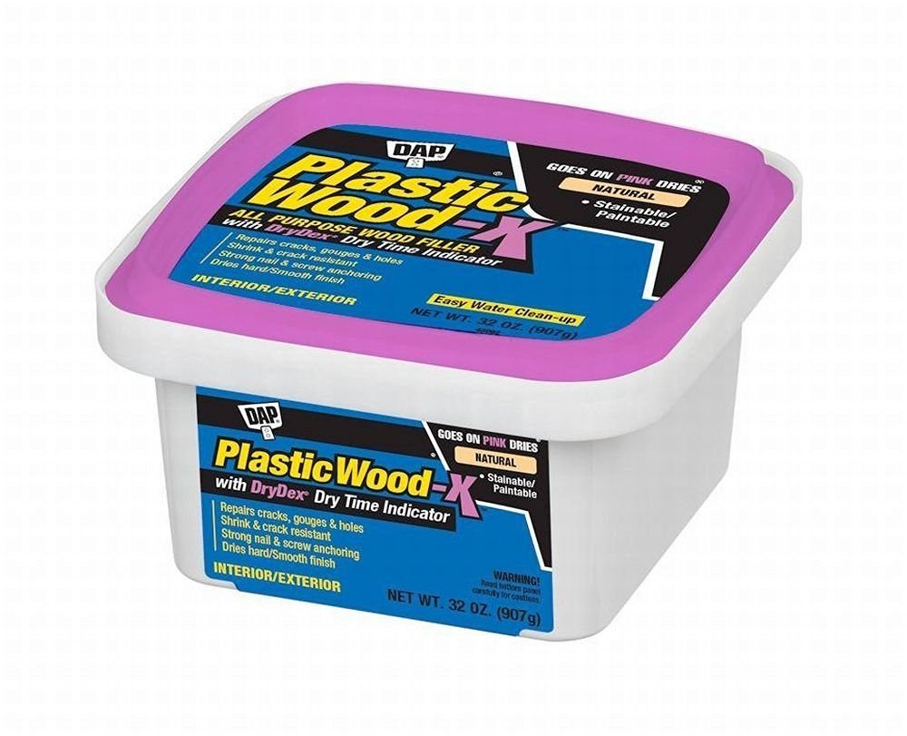 DAP® Plastic Wood-X with Drydex Wood Filler, 32 Oz., Natural