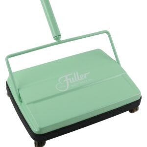 Fuller Brush 17029 Electrostatic Carpet & Floor Sweeper - 9" Cleaning Path - Lightweight - Ideal for Crumby Messes - Works On Carpets & Hard Floor Surfaces - Fresh Mint