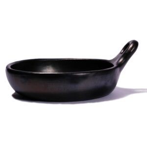 Ancient Cookware, Clay Chamba Saute Pan, Medium, 48 Ounces