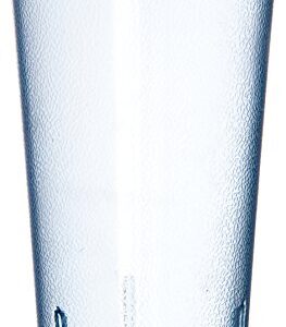 CFS Stackable Plastic Tumbler Cup for Restaurants and Cafeterias, 20 Ounce, Blue