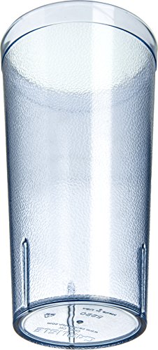 CFS Stackable Plastic Tumbler Cup for Restaurants and Cafeterias, 20 Ounce, Blue