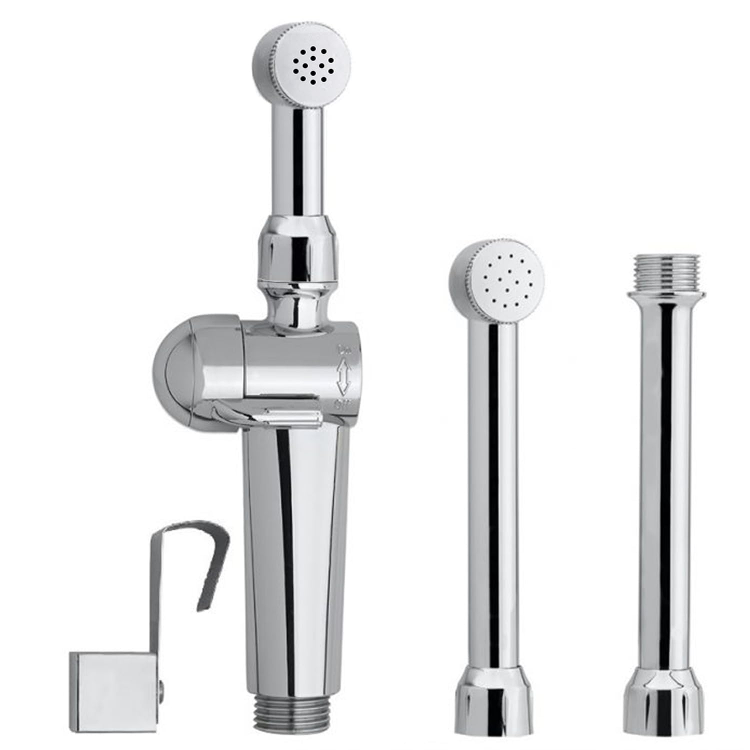 Aquaus 360 Bidet "SPRAY WAND ONLY" | NSF Certified - 3 Year Warranty - American Made -Dual Thumb Pressure Controls - Ceramic Disk Seals - ABS Body - Brass Valve Core - Includes 5'' inch (ABS Polymer)