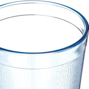 CFS Stackable Plastic Tumbler Cup for Restaurants and Cafeterias, 20 Ounce, Blue