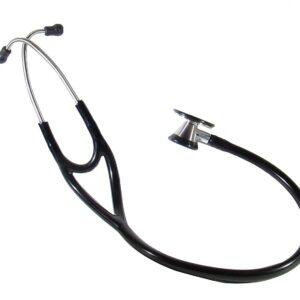 EMI Platinum Series Deluxe Black Cardiology Stethoscope with pressure sensitive Diaphragm ESC-333