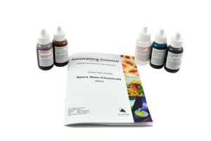 aldon innovating science spore stain chemicals kit for endospores and bacterial spores