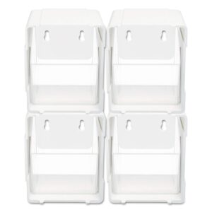 DEF421103 - Tilt Bin Interlocking 4-Bin Organizer