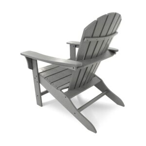 Trex Outdoor Furniture Yacht Club 3-Piece Shellback Adirondack Chair Set with Side Table