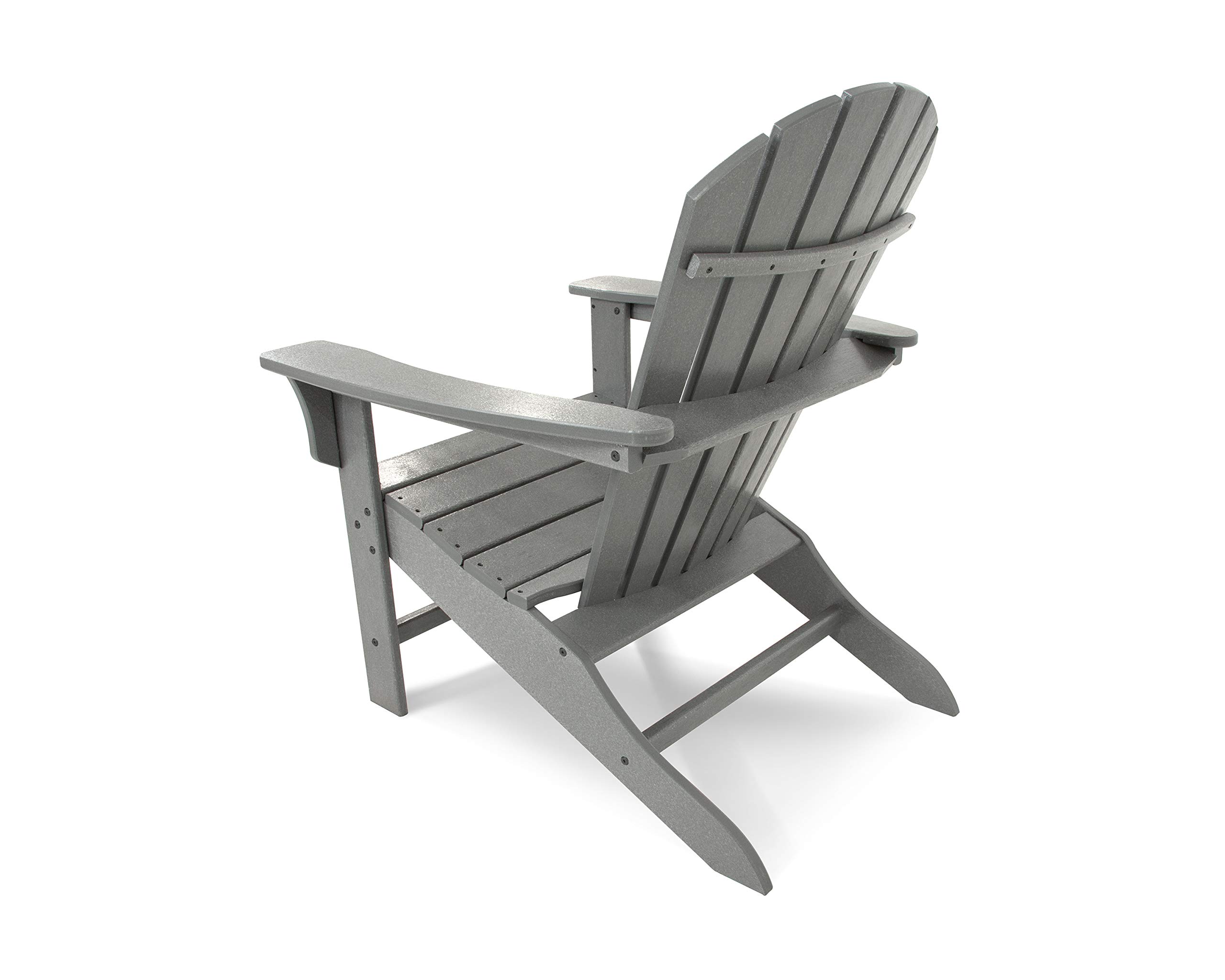 Trex Outdoor Furniture Yacht Club 3-Piece Shellback Adirondack Chair Set with Side Table