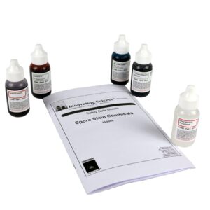 ALDON Innovating Science Spore Stain Chemicals Kit for Endospores and Bacterial Spores