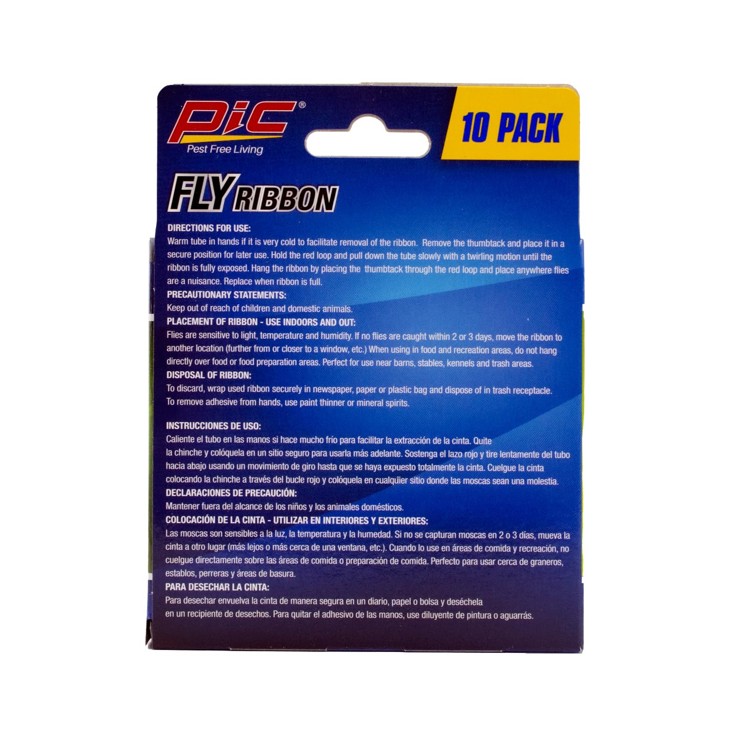 PIC FR10B Sticky Fly Ribbons, 20 Count