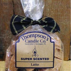 Thompson's Candle lacr Super Scented Latte Crumbles - Bag of Crumbles, 6 Ounce