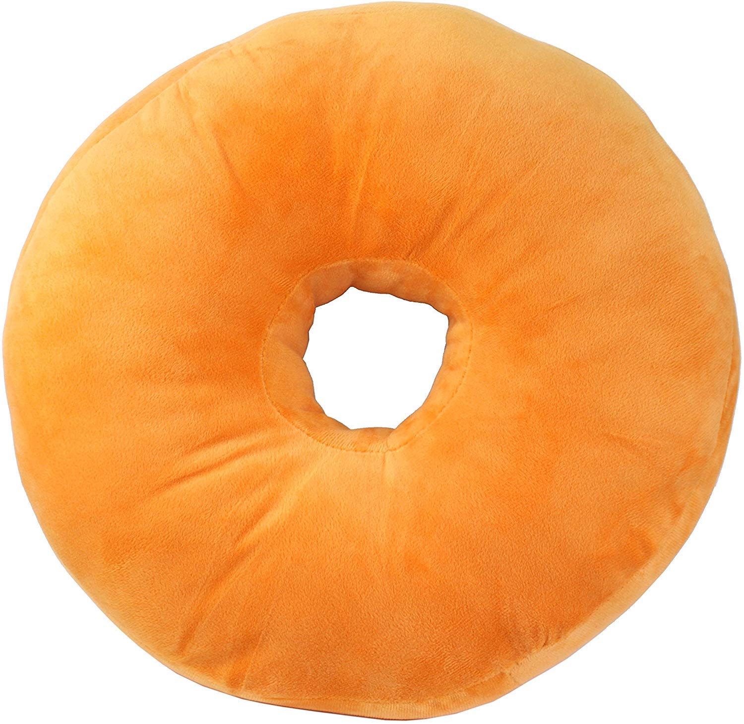 Wemi TIPINOICE Large Doughnut Throw Pillow Soft Novelty Doughnut Shaped Ring Plush Cushion Pillow 40cm