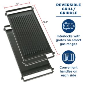 Reversible Cast Iron Griddle/Grill Combo WB31X24998 for Cooking Products