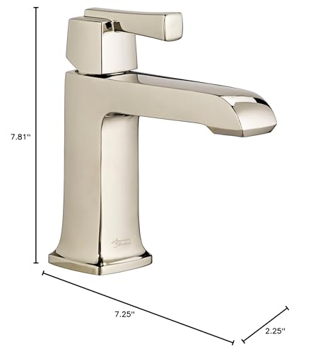 American Standard 7353101.013, Townsend Single Hole Single-Handle Bathroom Faucet 1.2 GPM, Polished Nickel