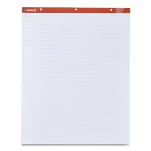 Universal UNV35601 27 in. x 34 in. Easel Pads/Flip Charts - White (2/Carton)