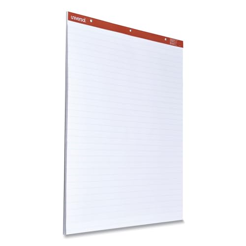 Universal UNV35601 27 in. x 34 in. Easel Pads/Flip Charts - White (2/Carton)