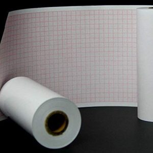 TDOU Thermal paper Roll ECG Paper 110mm*20M for CE Marked Digital 12 Leads 3/6 Channel ECG Machine ECG600G Insulation Paper