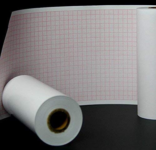 TDOU Thermal paper Roll ECG Paper 110mm*20M for CE Marked Digital 12 Leads 3/6 Channel ECG Machine ECG600G Insulation Paper