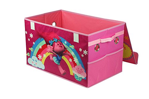 Dreamworks Trolls Foldable Canvas Toy Box