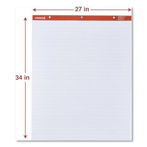 Universal UNV35601 27 in. x 34 in. Easel Pads/Flip Charts - White (2/Carton)