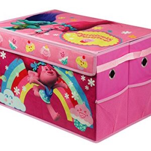 Dreamworks Trolls Foldable Canvas Toy Box