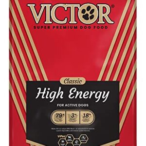 VICTOR Super Premium Dog Food – High Energy Dry Dog Food for Active Dogs – Gluten Free Dog Food with Beef and Chicken Meal Proteins for Sporting Dogs – All Breeds and All Life Stages, 5 lb