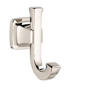 american standard 7353210.013 townsend double robe hook, polished nickel