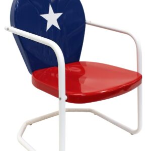 Leigh Country Texas Metal Retro Chair