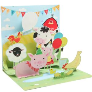 Up With Paper Treasures - FARM BIRTHDAY