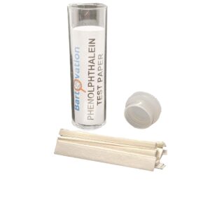 Refrigerant Test Strip for Ammonia Gas Leak Detection [Vial of 100 Paper Strips]