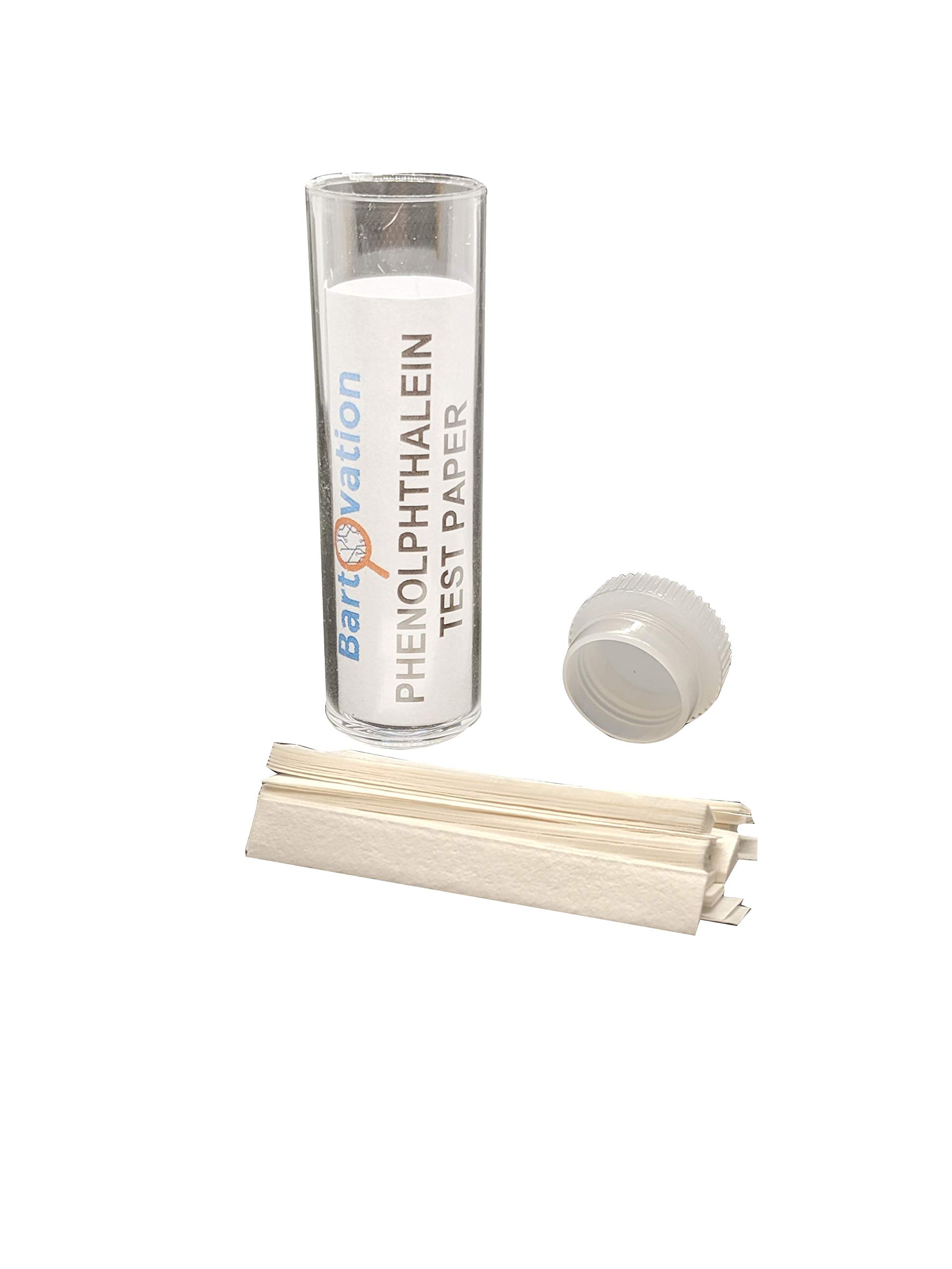 Refrigerant Test Strip for Ammonia Gas Leak Detection [Vial of 100 Paper Strips]