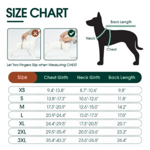 Kuoser Warm Dog Coat, Reversible Dog Jacket Waterproof Dog Winter Coat British Style Plaid Dog Clothes Pet Dog Cold Weather Coats Cozy Snow Jacket Vest for Small Medium Large Dogs Green S