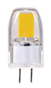 satco s9545 g6.35 bulb in light finish, 1.63 inches, unknown, clear