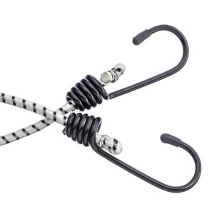 SE 10' Elastic Drying Cord with Weather Resistant Clips - OD-CL006