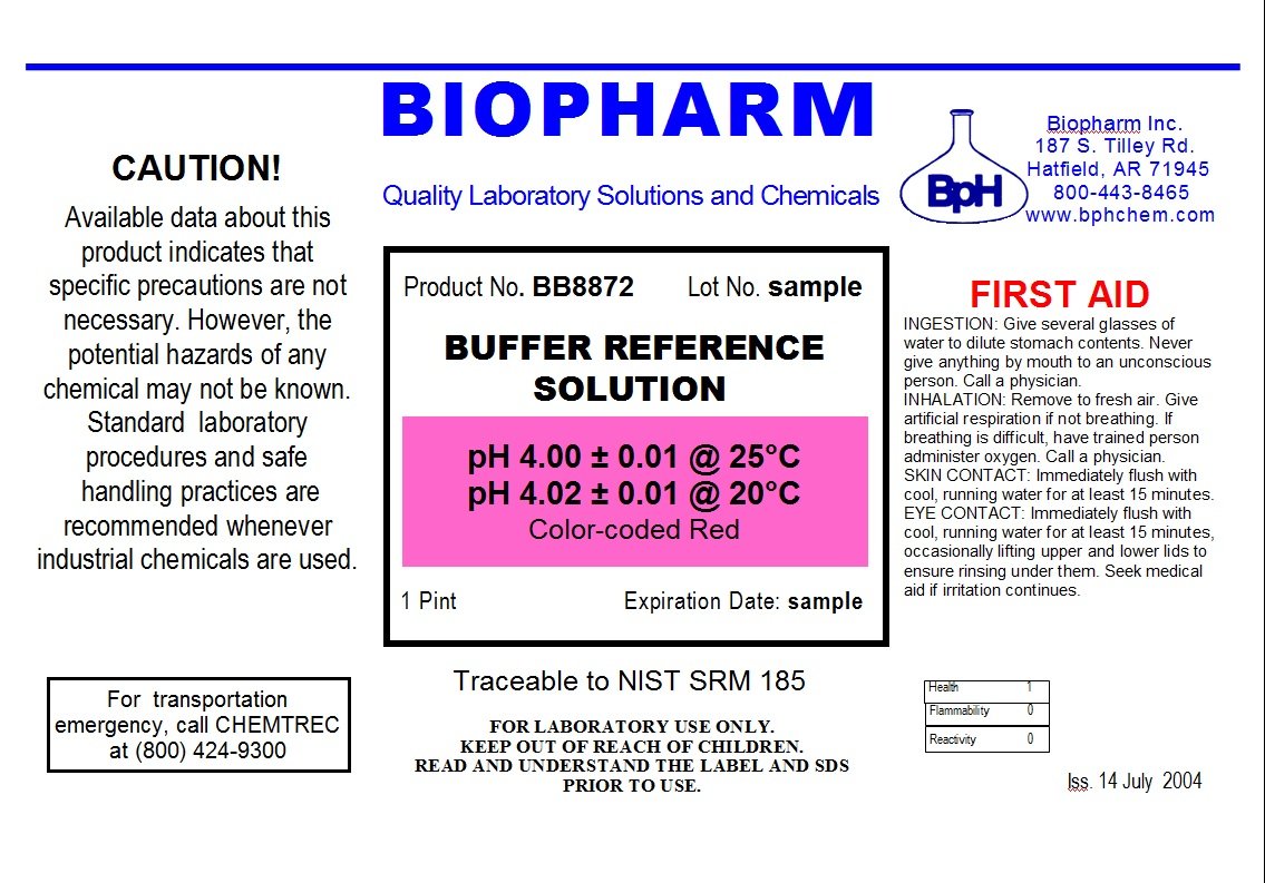 pH Buffer Calibration Solution Kit 2-Pack — one pH 4.00 (red) and one pH 7.00 (Yellow), Each 500 mL (1.06 Pint) — NIST Traceable Reference Standards for All pH Meters