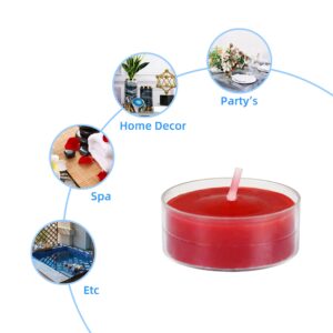 Jeco Inc. 12pk Cinnamon Cide Red TeaLight Candles