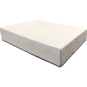 Orthosleep Products 14 Inch Flipable Double Sided Memory Foam & High Density Foam Mattress Size Full XL