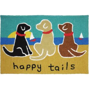 jellybean happy tails accent rug