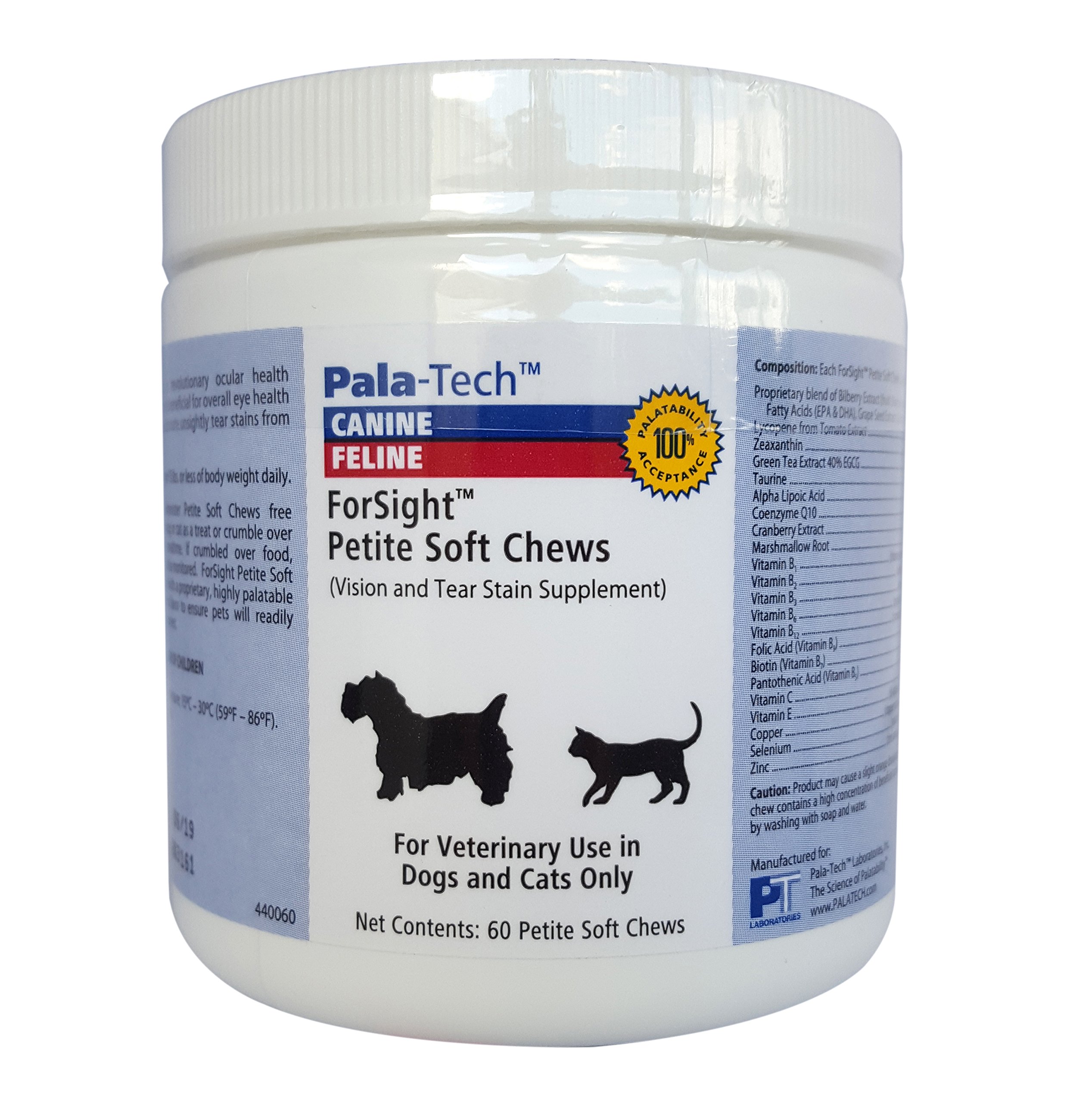 PalaTech Canine/Feline Forsight Petite Soft Chews