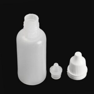 erioctry 50Pcs 30ML Empty Plastic Dropper Dropping Bottles(Drops of Plug Can Removable) Portable Plastic Refillable Bottles Containers (30ml)