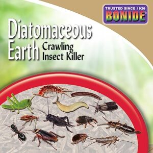 Bonide Diatomaceous Earth Crawling Insect Killer, 1.3 lbs. Fast Acting and Long Lasting Pesticide for Indoor or Outdoor Use