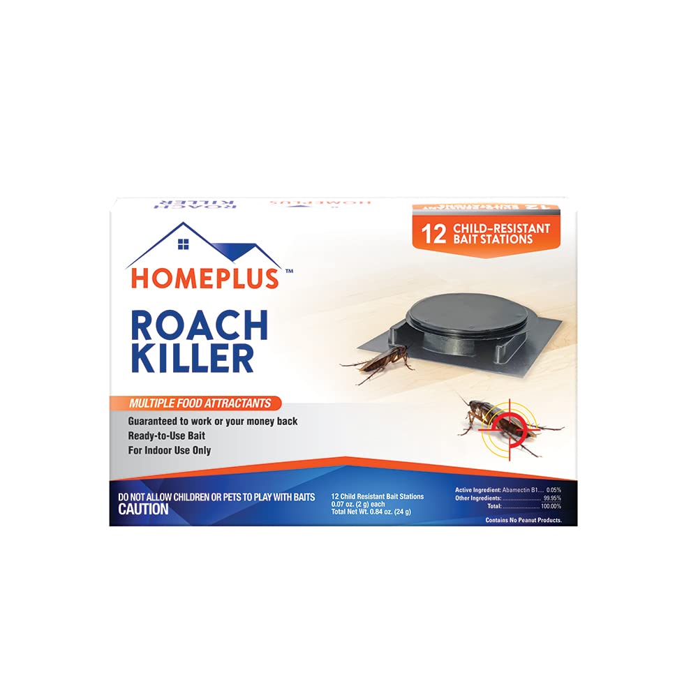 PIC HomePlus Roach Killer, 12 Pack